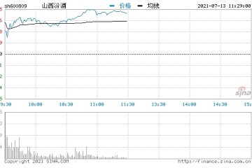 一季度净利同比预增110%~130%山西汾酒逼近涨停